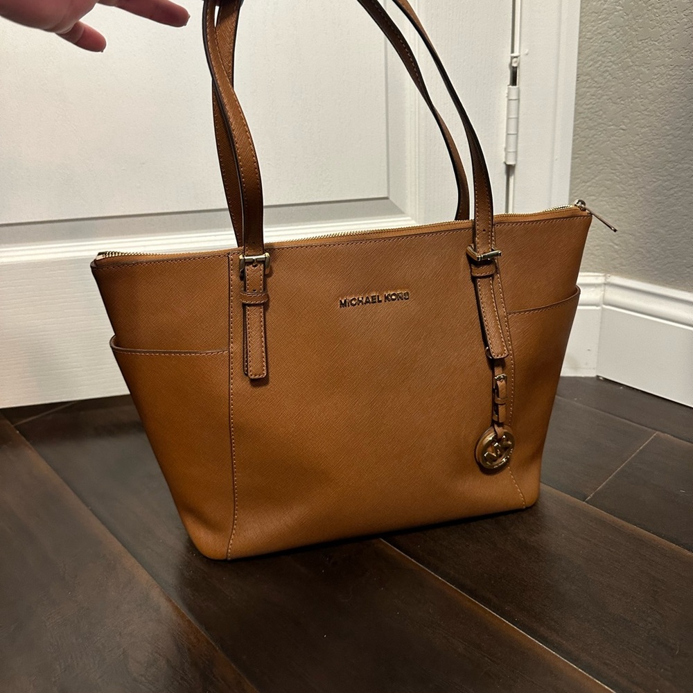Michael Kors Jet Set Large tote bag - brown - Picture 3 of 9